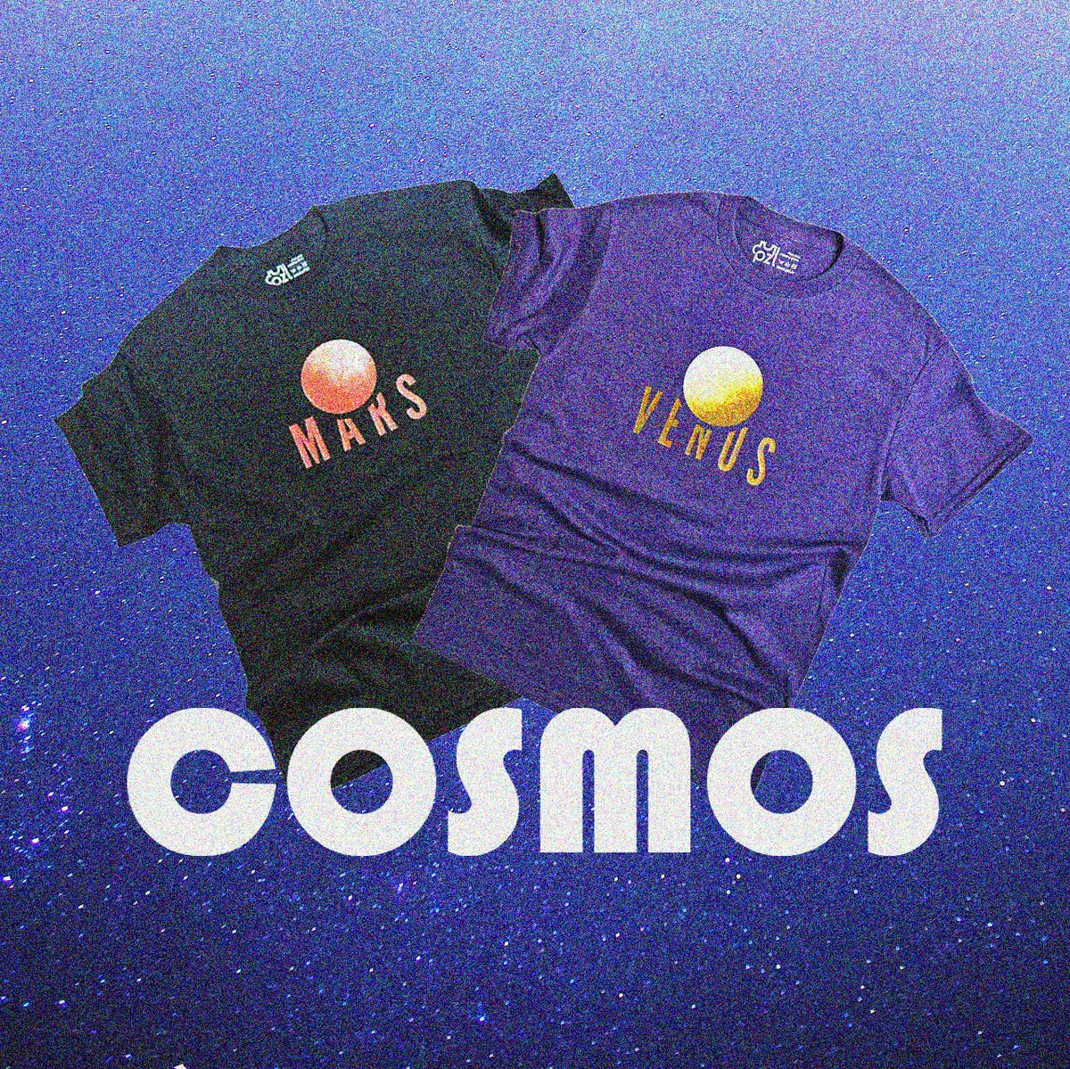 COSMOS kolekcija kratkih majica s printom planeta Sunčevog sustava 