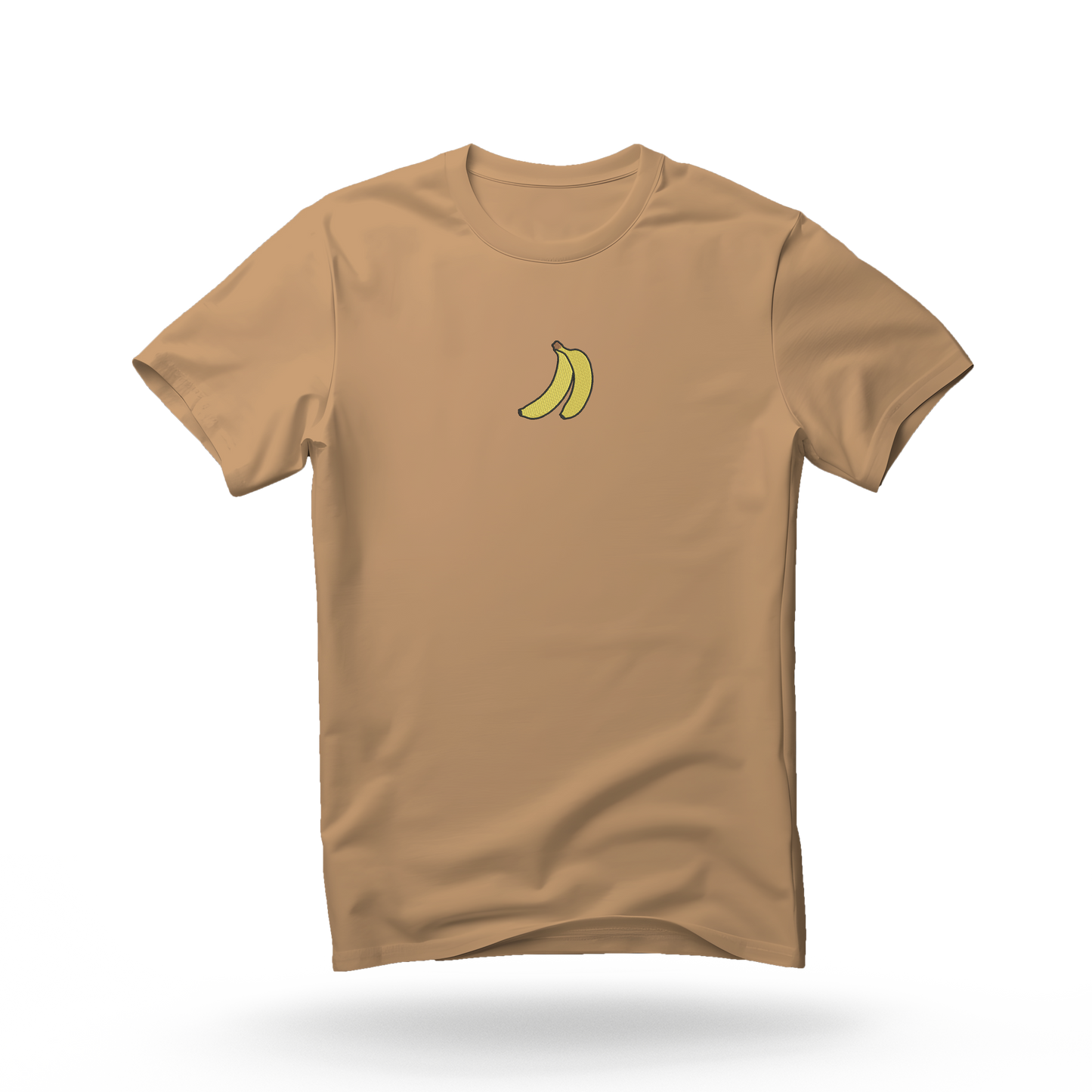 Kratka majica s vezom banane, narančasta
