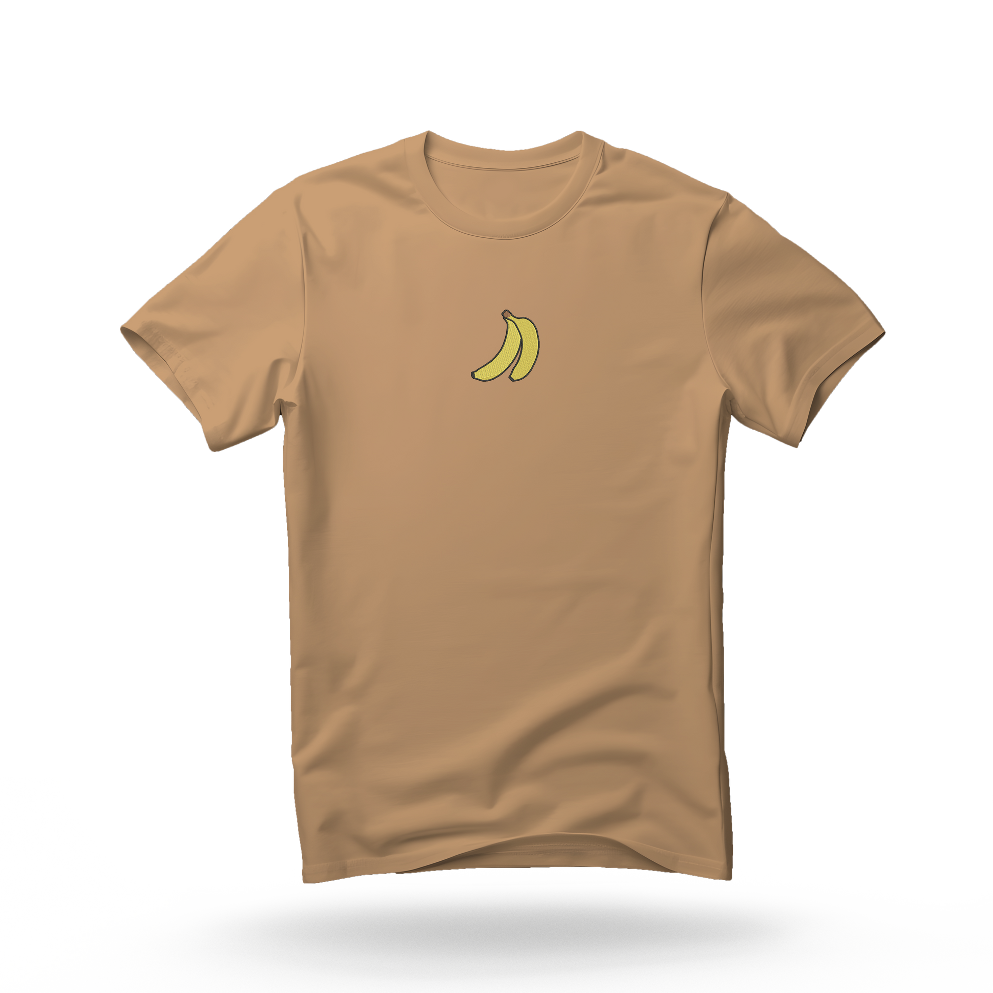 Kratka majica s vezom banane, narančasta