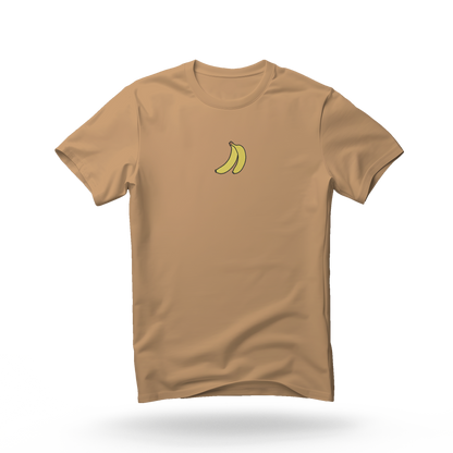 Kratka majica s vezom banane, narančasta