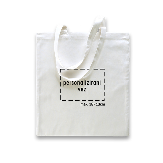 Pamučna torba s personaliziranim vezom