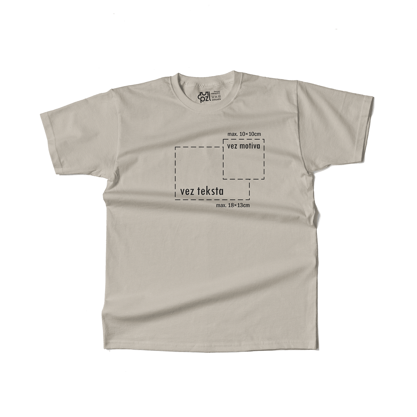 Majica kratkih rukava s personaliziranim vezom