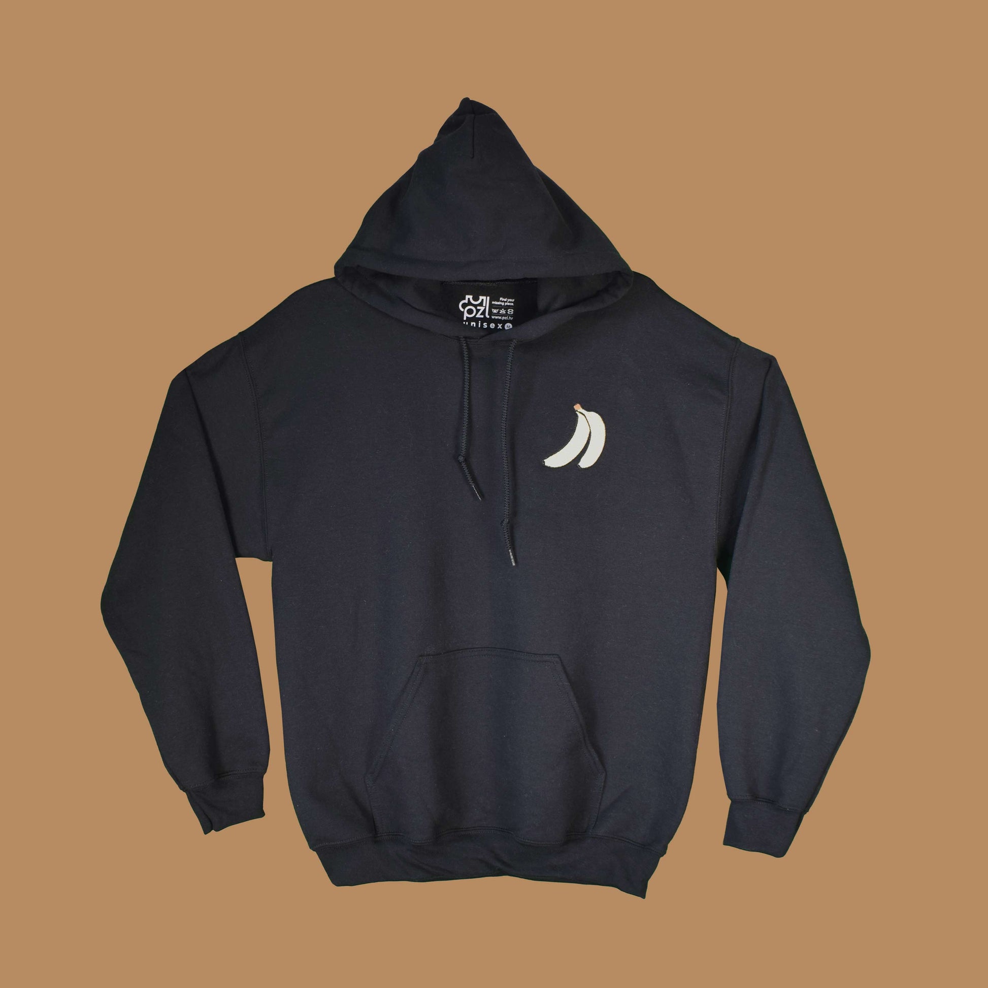 crna hudica s vezom banane