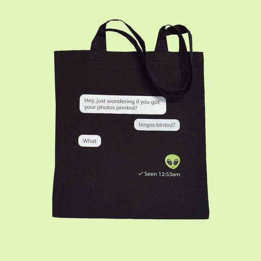 BOGOS BINTED tote torba s printom