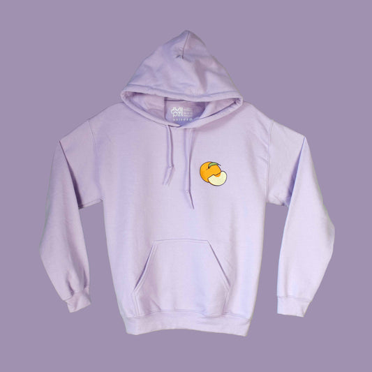 svijetlo ljubičasta hudica s vezom breskve