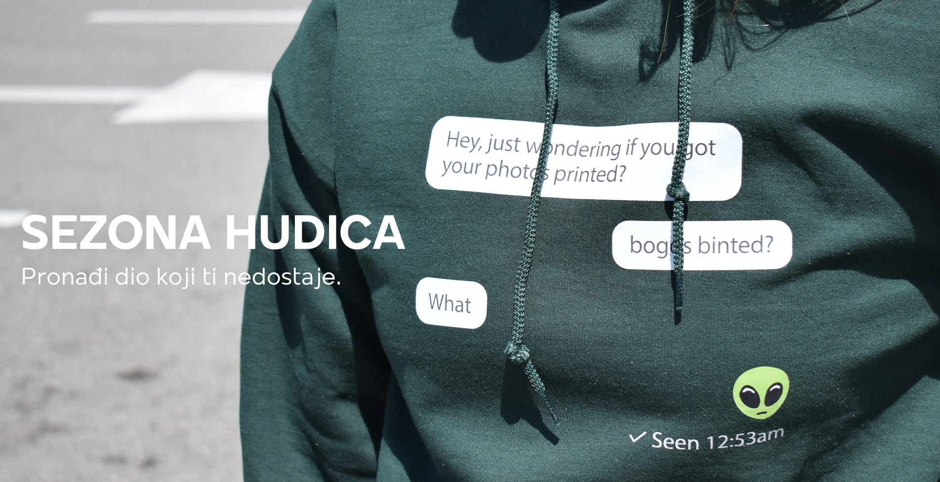 PZL sezona hudica, BOGOS BINTED hudica s printom