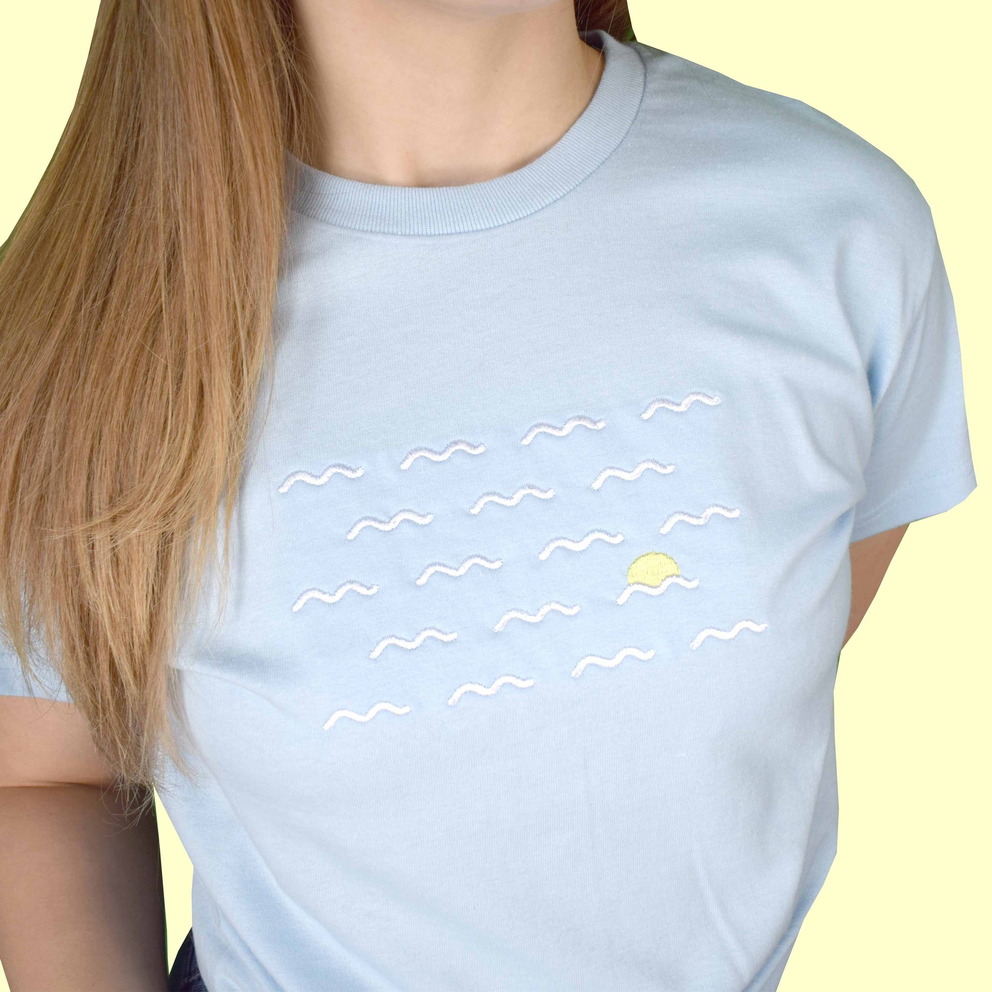 majica kratkih rukava s vezom zalaska