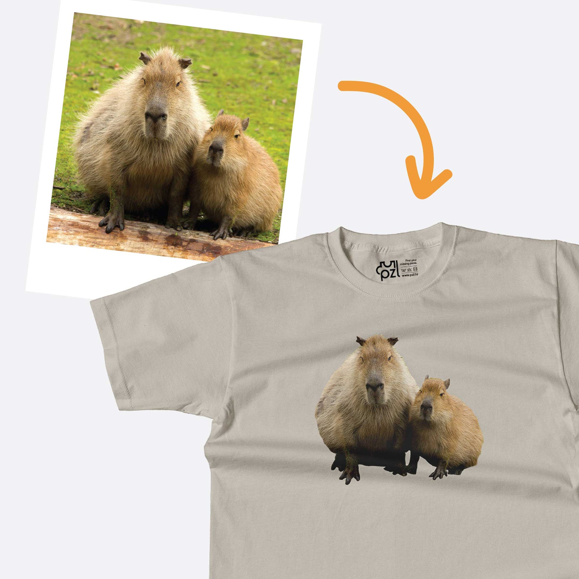 kratka majica s printom fotografije