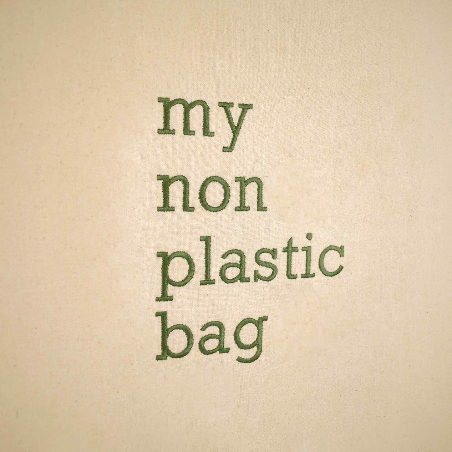NON PLASTIC BAG tote torba s vezom