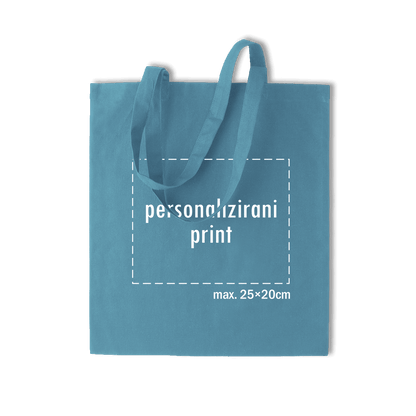 plavi pamučni ceker s personaliziranim printom fotografije, natpisa ili ilustracije