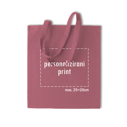 rozi pamučni ceker s personaliziranim printom fotografije, natpisa ili ilustracije