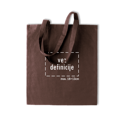 smeđi pamučni ceker s personaliziranim vezom definicije po želji