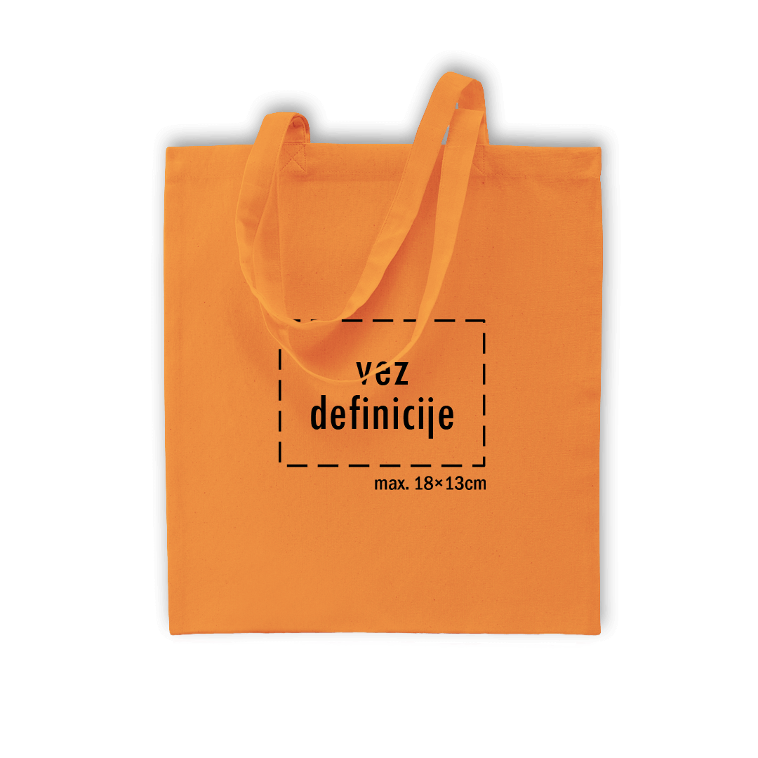 narančasti pamučni ceker s personaliziranim vezom definicije po želji