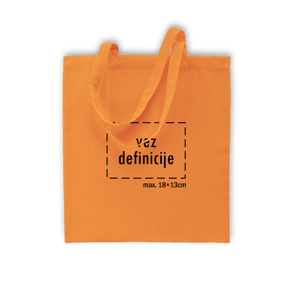 narančasti pamučni ceker s personaliziranim vezom definicije po želji