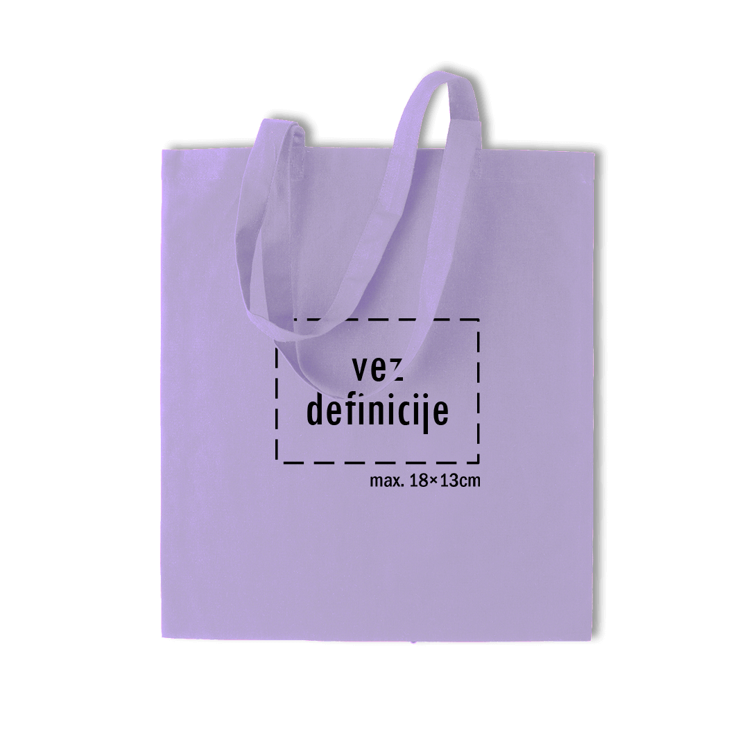 svijetlo ljubičasti pamučni ceker s personaliziranim vezom definicije po želji