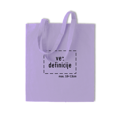 svijetlo ljubičasti pamučni ceker s personaliziranim vezom definicije po želji