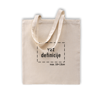 krem pamučni ceker s personaliziranim vezom definicije po želji