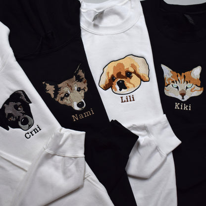 hudice s personaliziranim vezom ljubimaca i njihovih imena