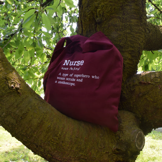 Tote torba s personaliziranim vezom teksta