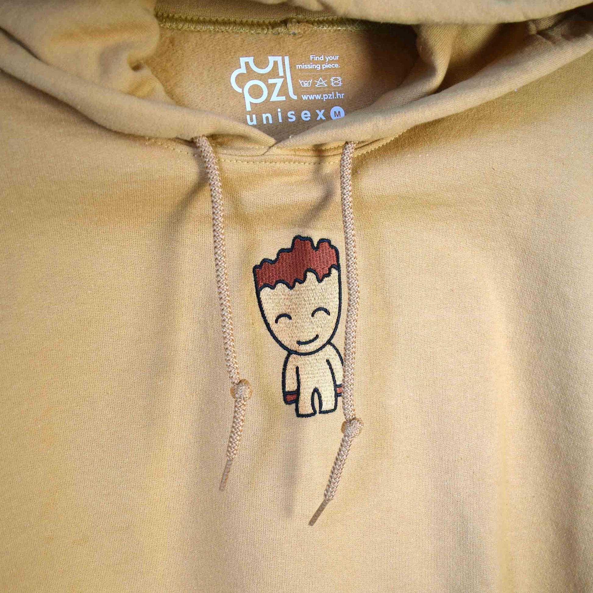 bež hudica s vezom Groota